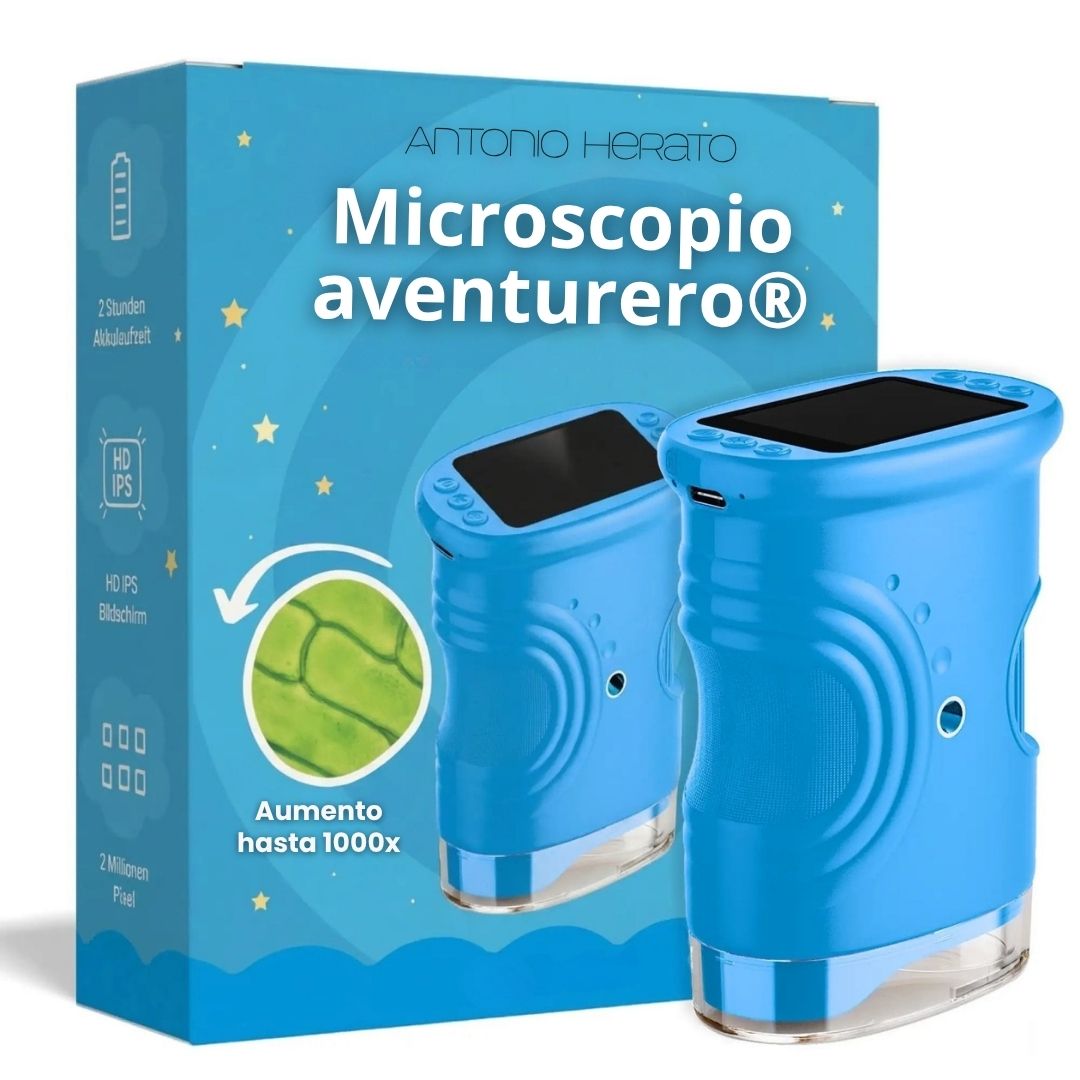 Microscopio aventurero del mundo Herato®