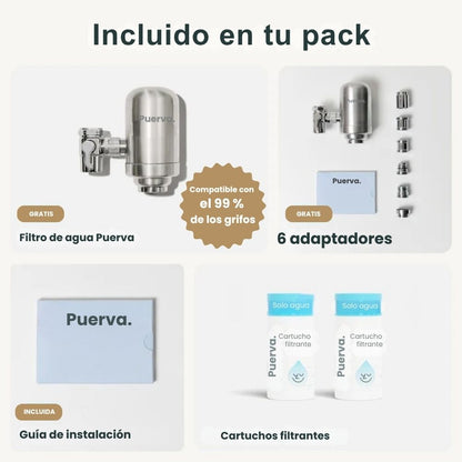 Filtro de agua Puerva