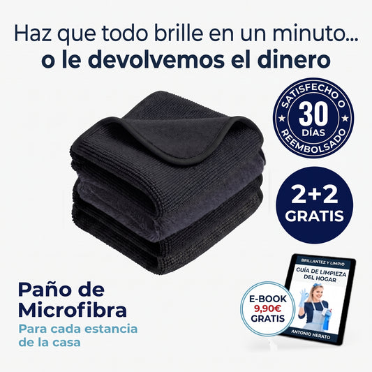 Paño de Microfibra Antonio Herato - 30 días satisfecho o reembolsado