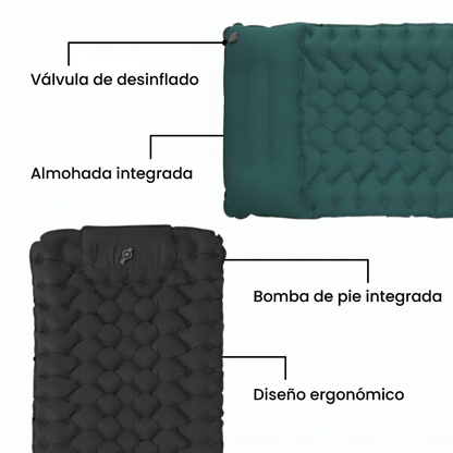 Colchoneta ultraligera y compacta – perfecta para llevar a cualquier parte