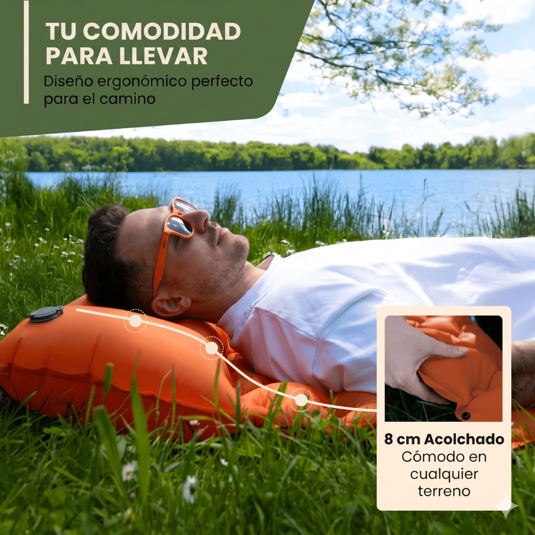 Colchoneta ultraligera y compacta – perfecta para llevar a cualquier parte