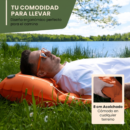 Colchoneta ultraligera y compacta – perfecta para llevar a cualquier parte