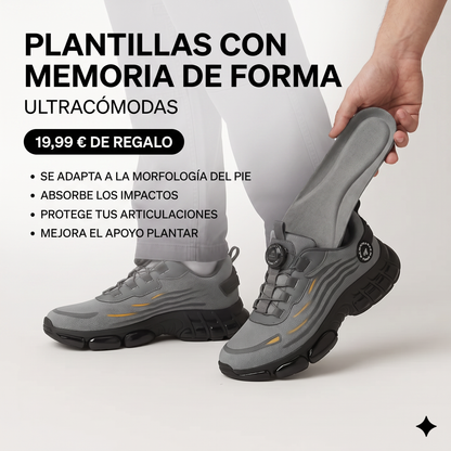 Plantillas con memoria de forma ultracómodas