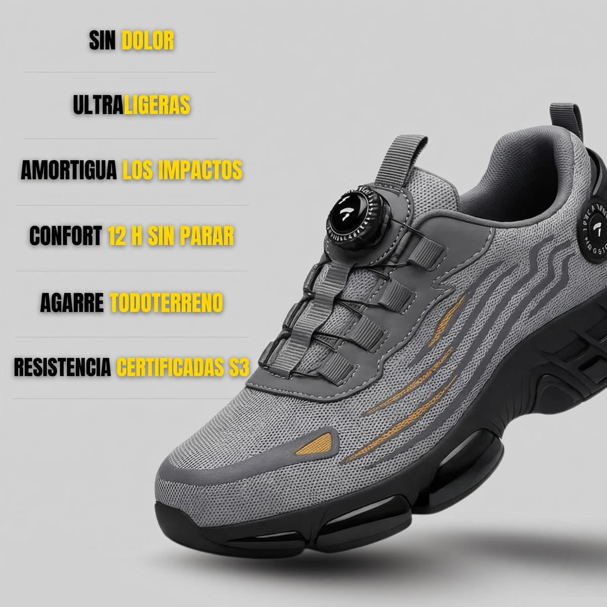 Beneficios: sin dolor, ultraligeras, S3