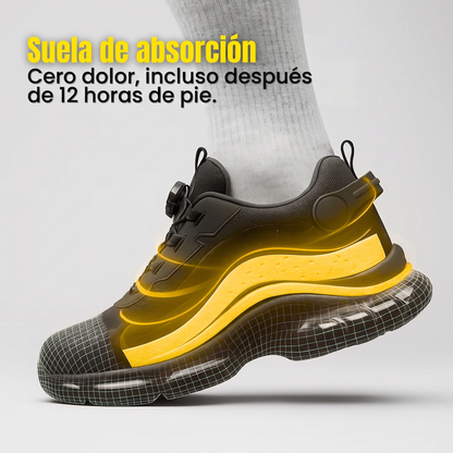 Suela de absorción - cero dolor