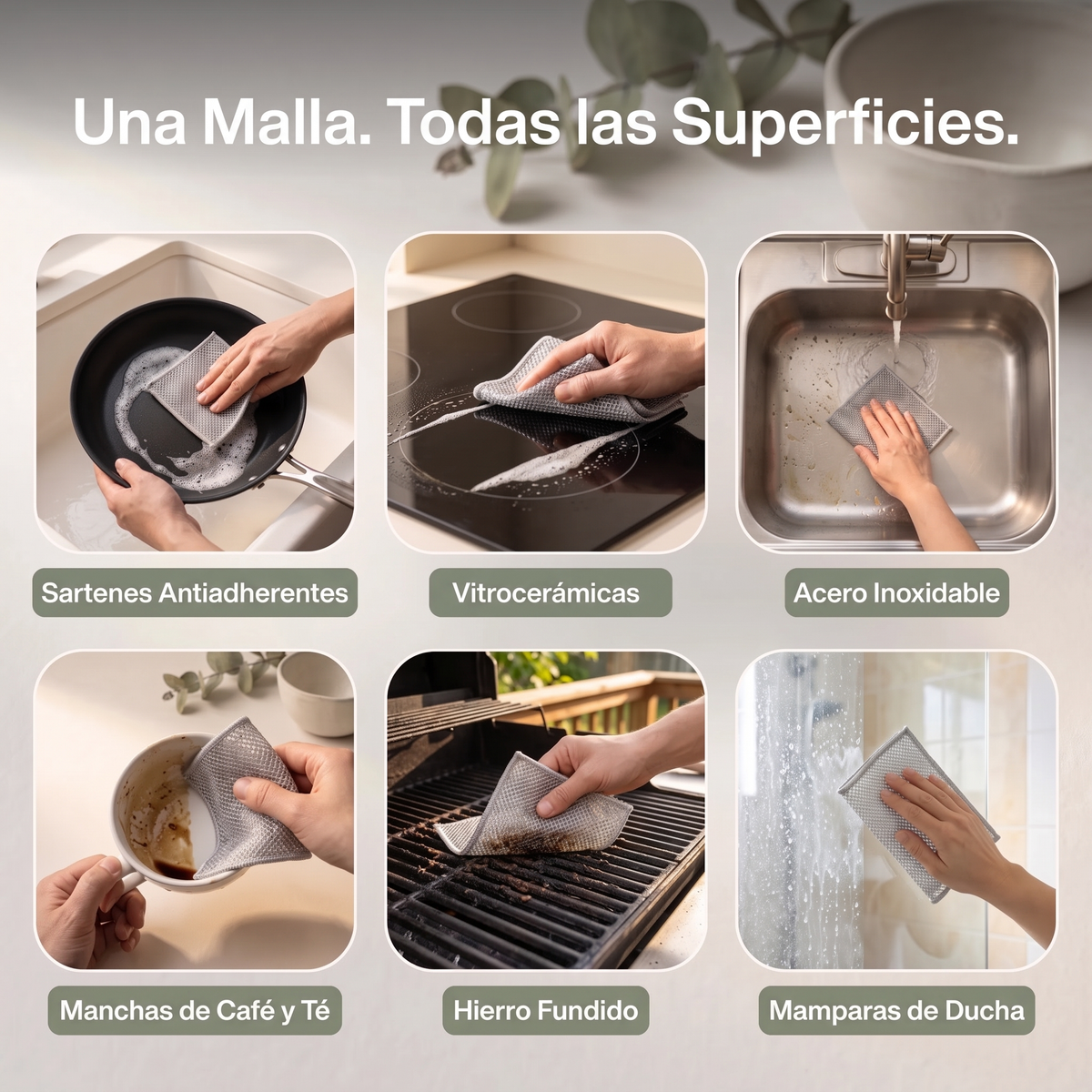 Una sola malla para todas las superficies